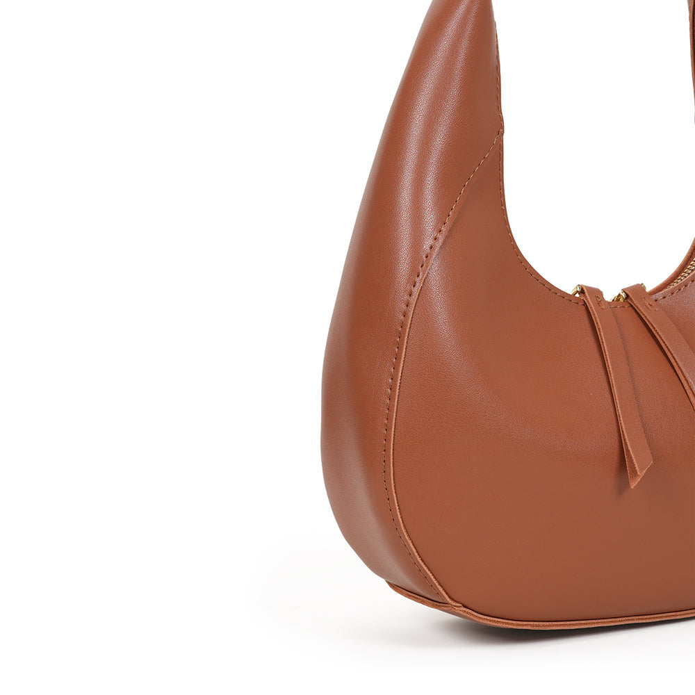 Fashionable solid color high quality PU underarm bag Large capacity multifunctional casual versatile women's bag