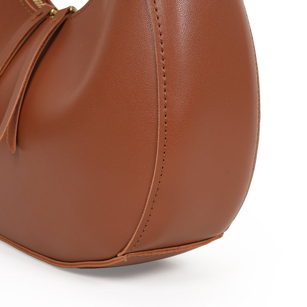 Fashionable solid color high quality PU underarm bag Large capacity multifunctional casual versatile women's bag