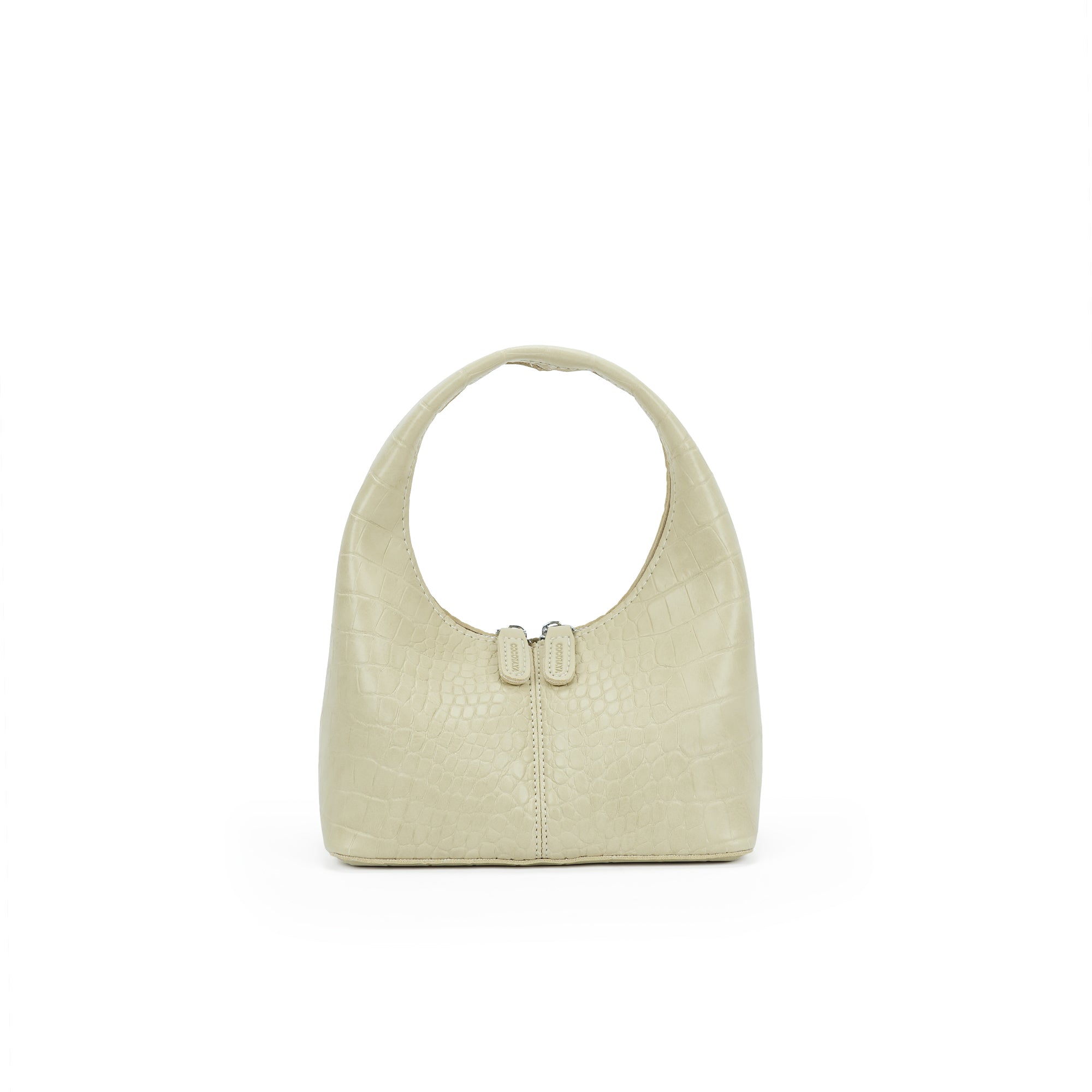 (COCOTAYA)Vintage Croc Pattern PU Leather Handbag, Casual Women's Shoulder Bag