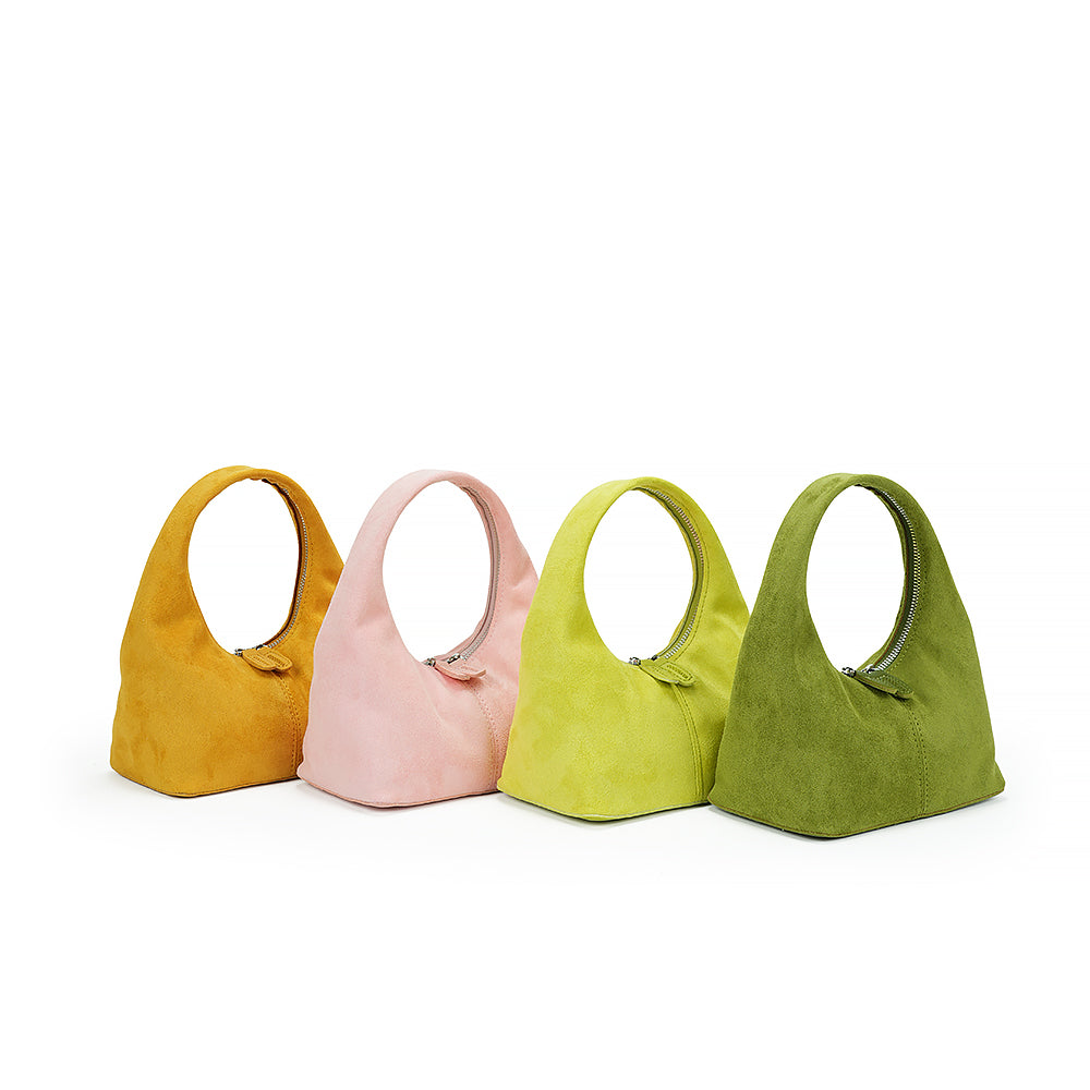 (COCOTAYA)Vintage Suede-Like PU Leather Handbag, Elegant Women's Shoulder Bag