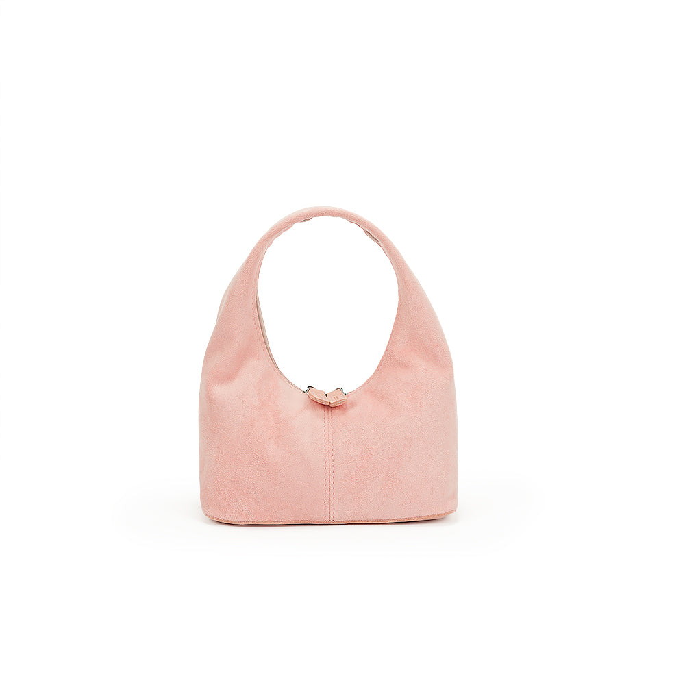 (COCOTAYA)Vintage Suede-Like PU Leather Handbag, Elegant Women's Shoulder Bag