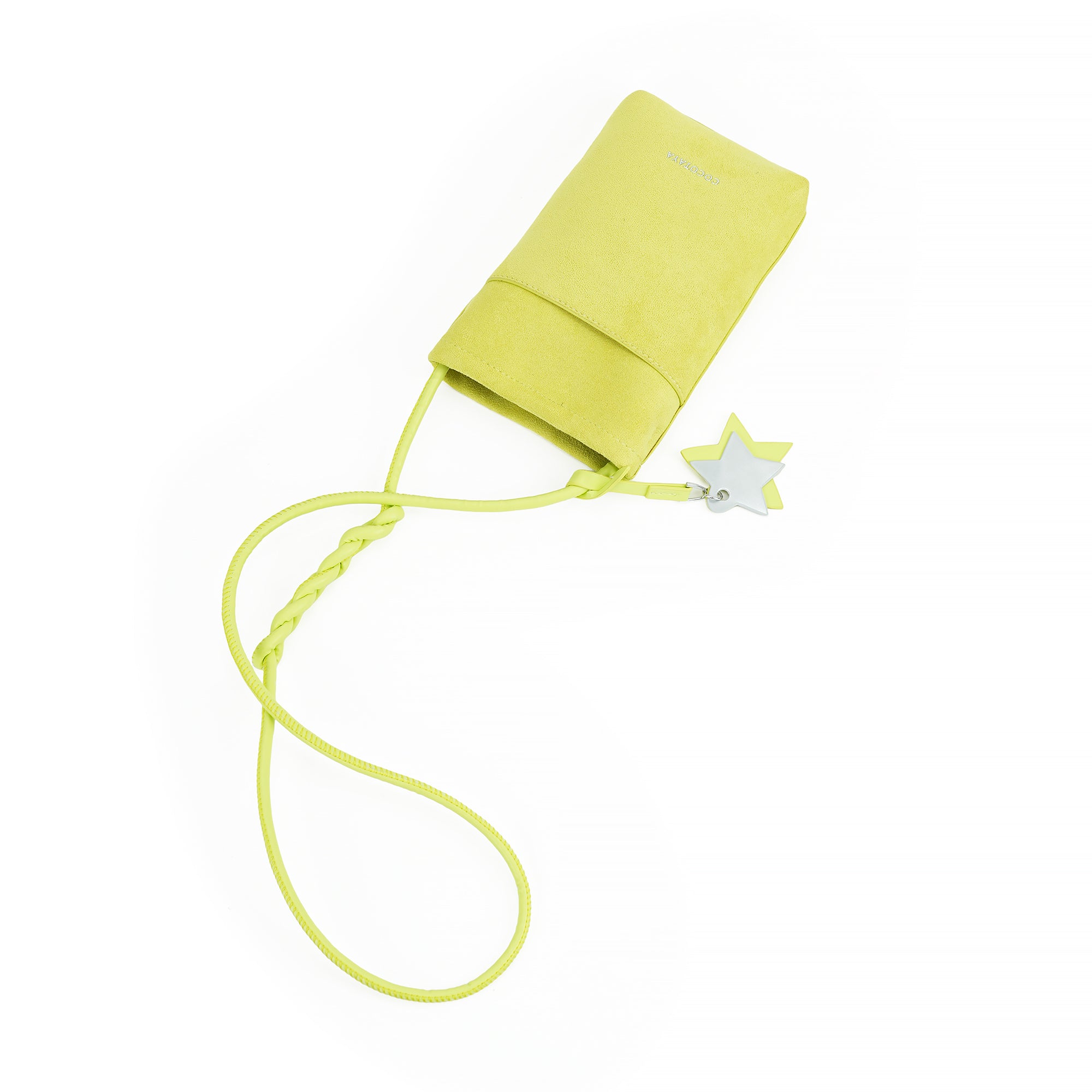 （cocotaya）Lightweight Vertical Phone Bag Casual Mini Crossbody Purse With Star Decor