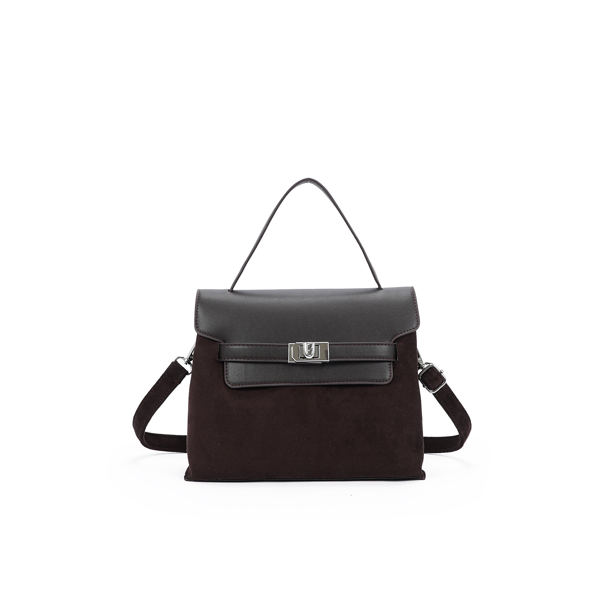 （cocotaya）Business/Work PU Leather Handbag, Professional Style Shoulder/Crossbody Bag