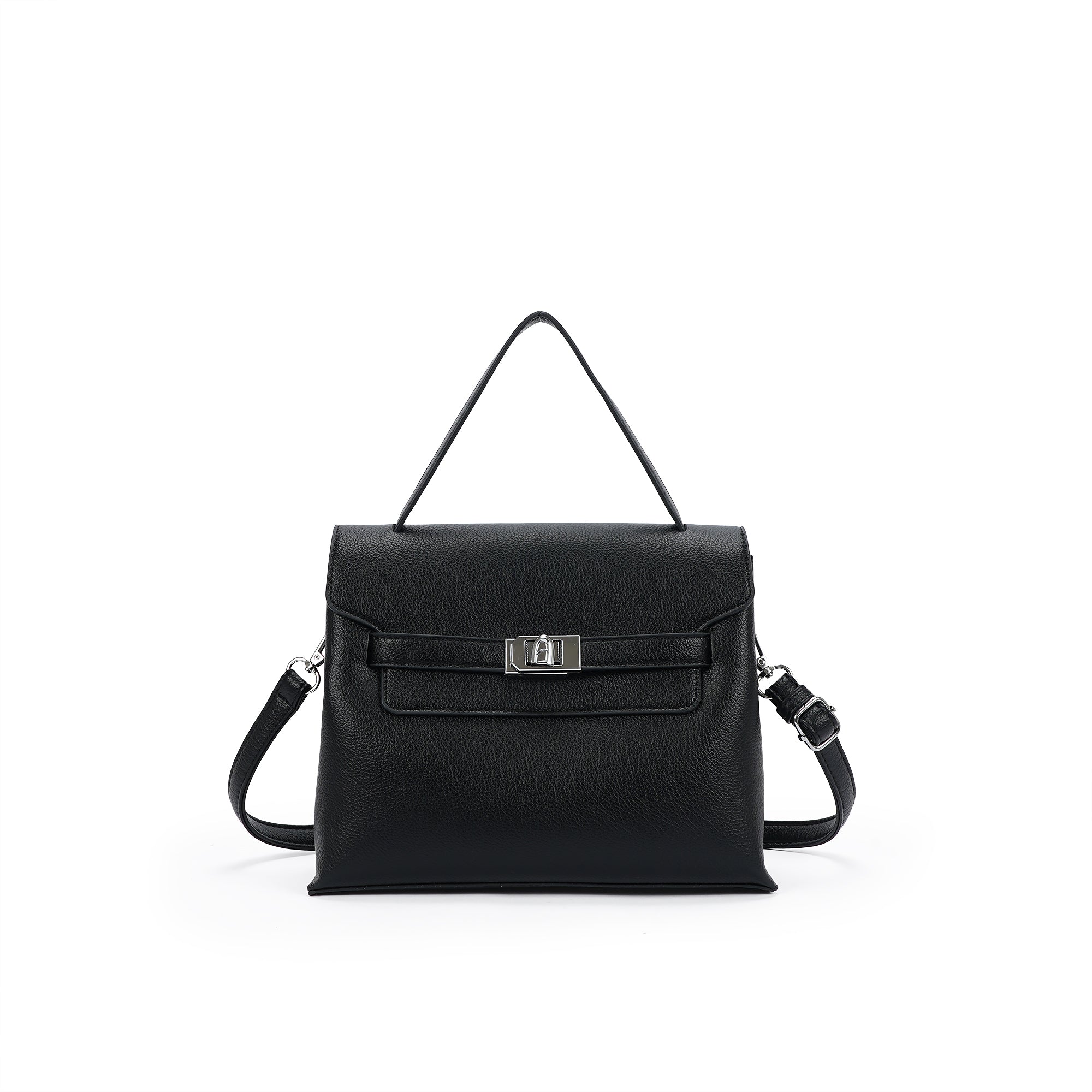 （cocotaya）Business/Work PU Leather Handbag, Professional Style Shoulder/Crossbody Bag
