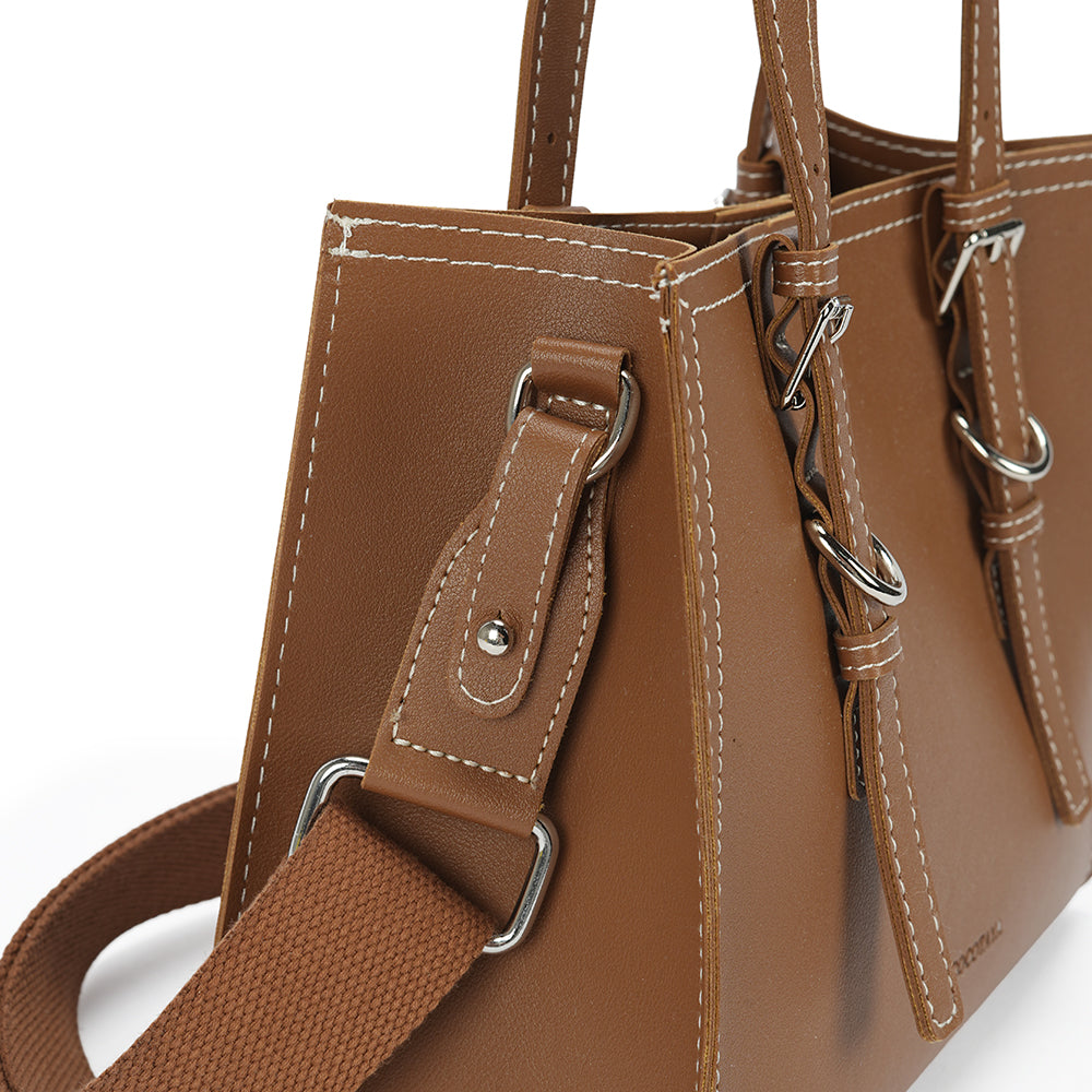 (COCOTAYA)High-quality leather handbag, stylish shoulder bag, messenger bag