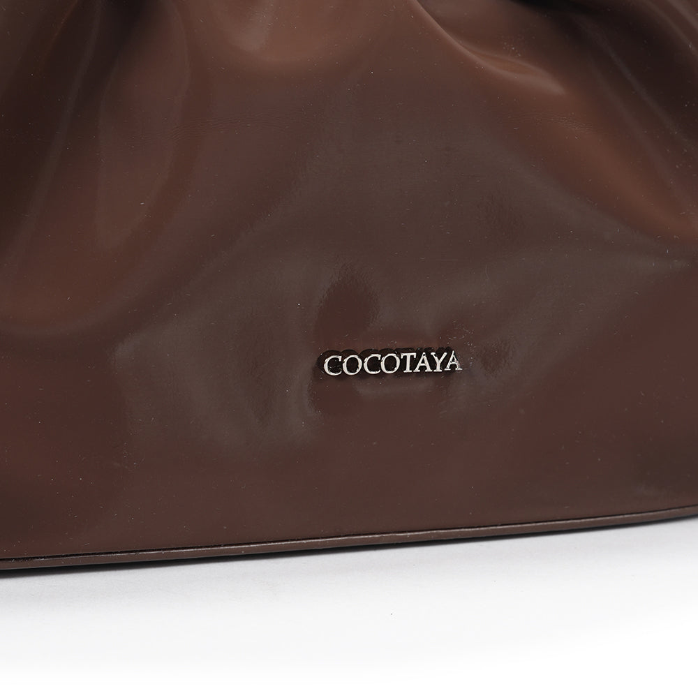 (COCOTAYA) PU Women's Fashion Large-capacity handbag shoulder commuter bag