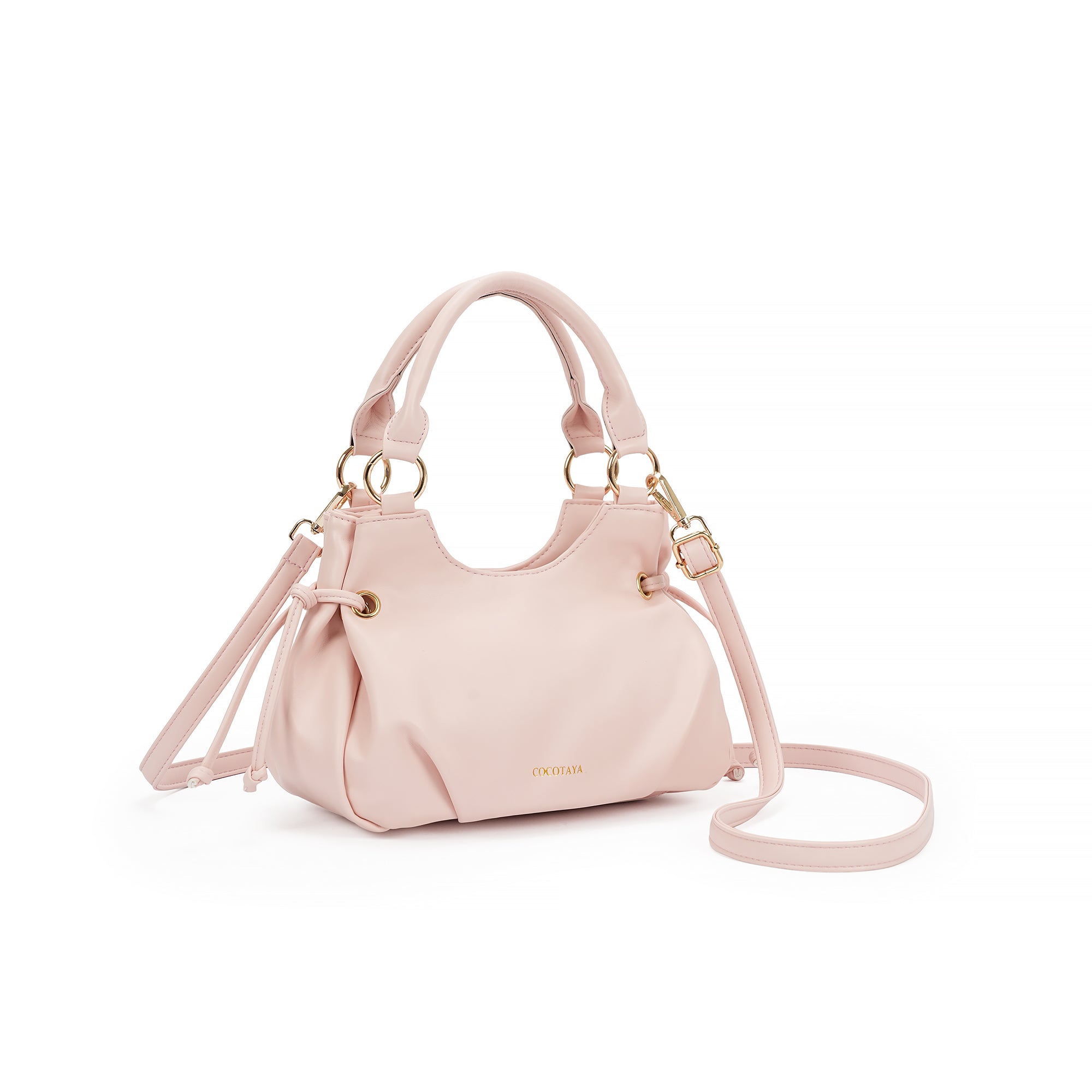 （cocotaya）Multifunctional PU leather bag, 2-in-1 handbag/crossbody bag