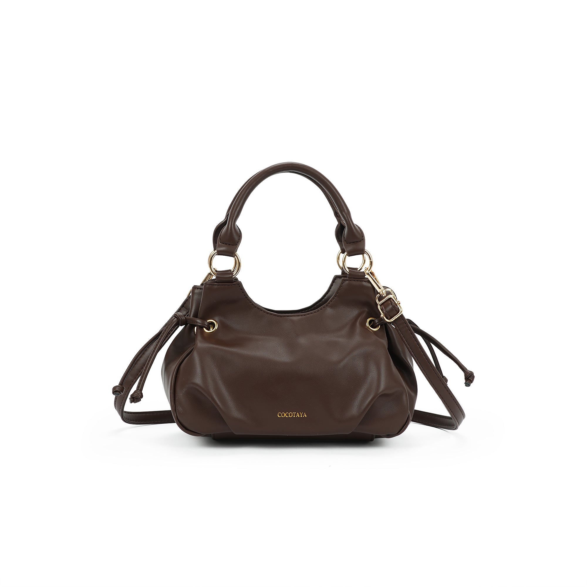 （cocotaya）Multifunctional PU leather bag, 2-in-1 handbag/crossbody bag