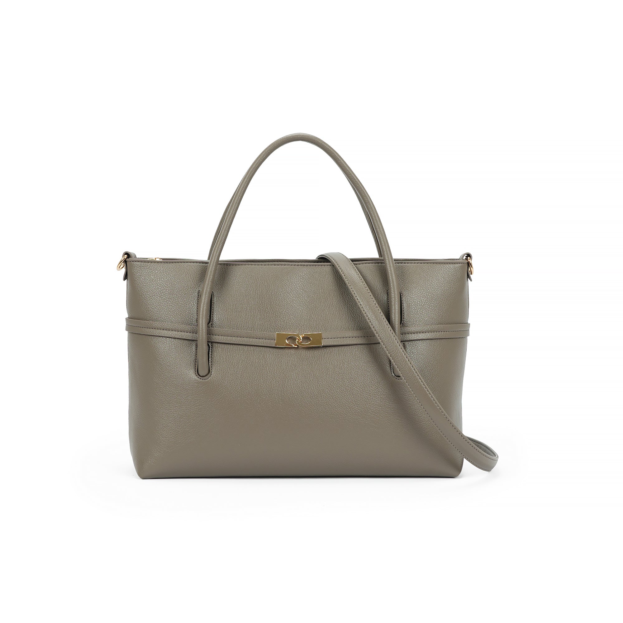 (COCOTAYA)Aurelia Bag  Exquisite PU briefcase  large handbag  tote bag  with a lychee texture on the surface