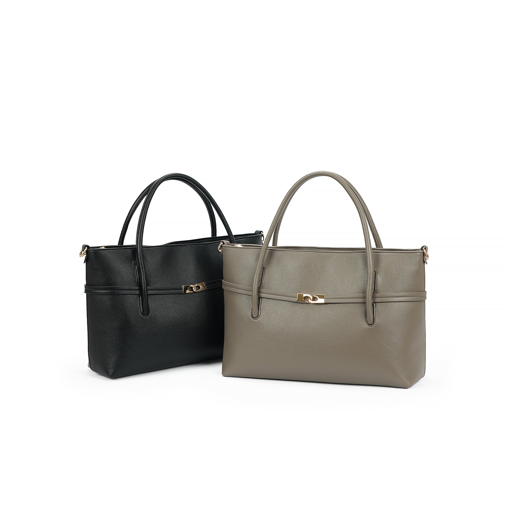 (COCOTAYA)Aurelia Bag  Exquisite PU briefcase  large handbag  tote bag  with a lychee texture on the surface