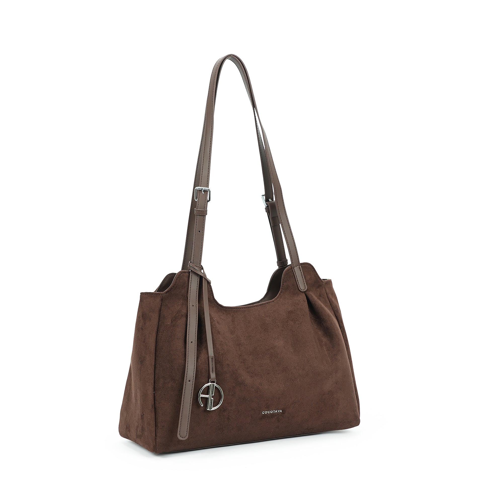 (COCOTAYA)Ripple bag  Women PU Fashion Shoulder Casual Commuter Tote Bag