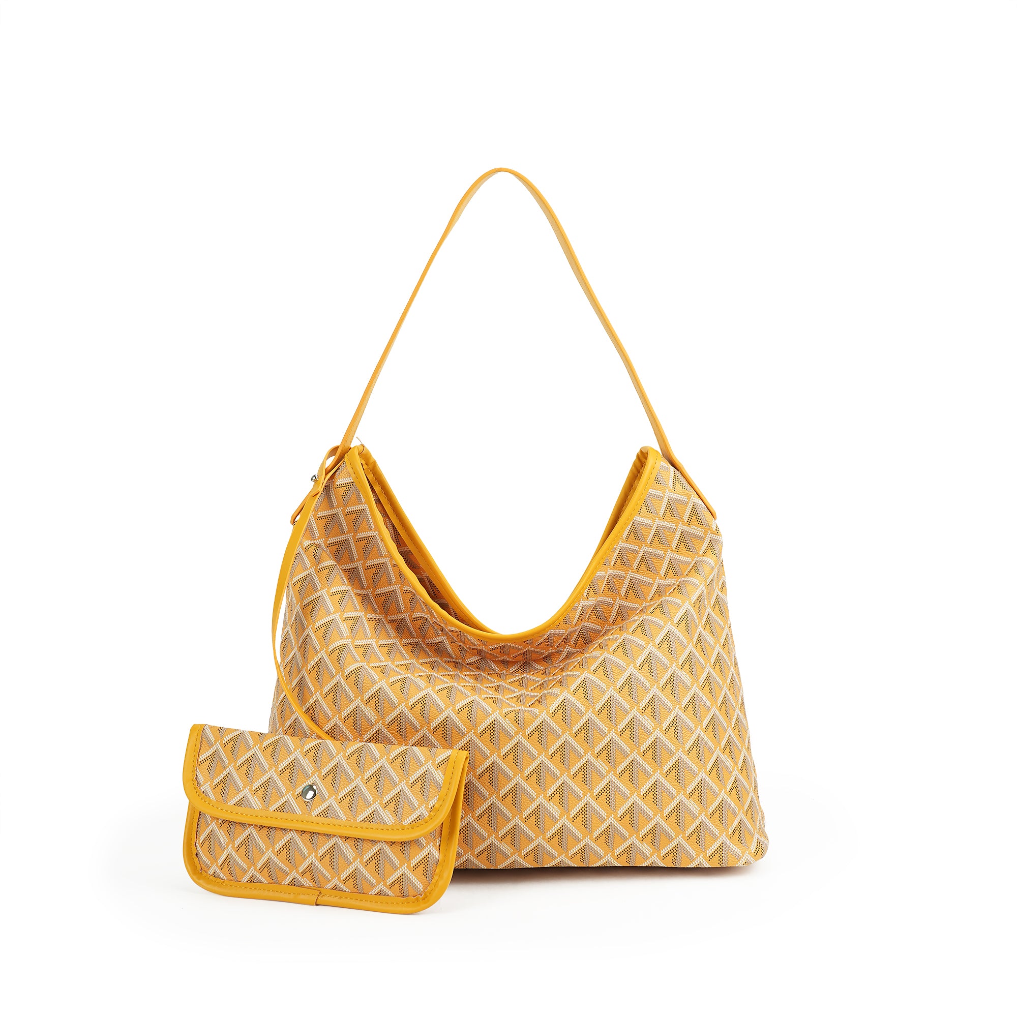（cocotaya）Women Daily Shoulder Tote Bag Set, Large Space Underarm Handbag For Shopping Work