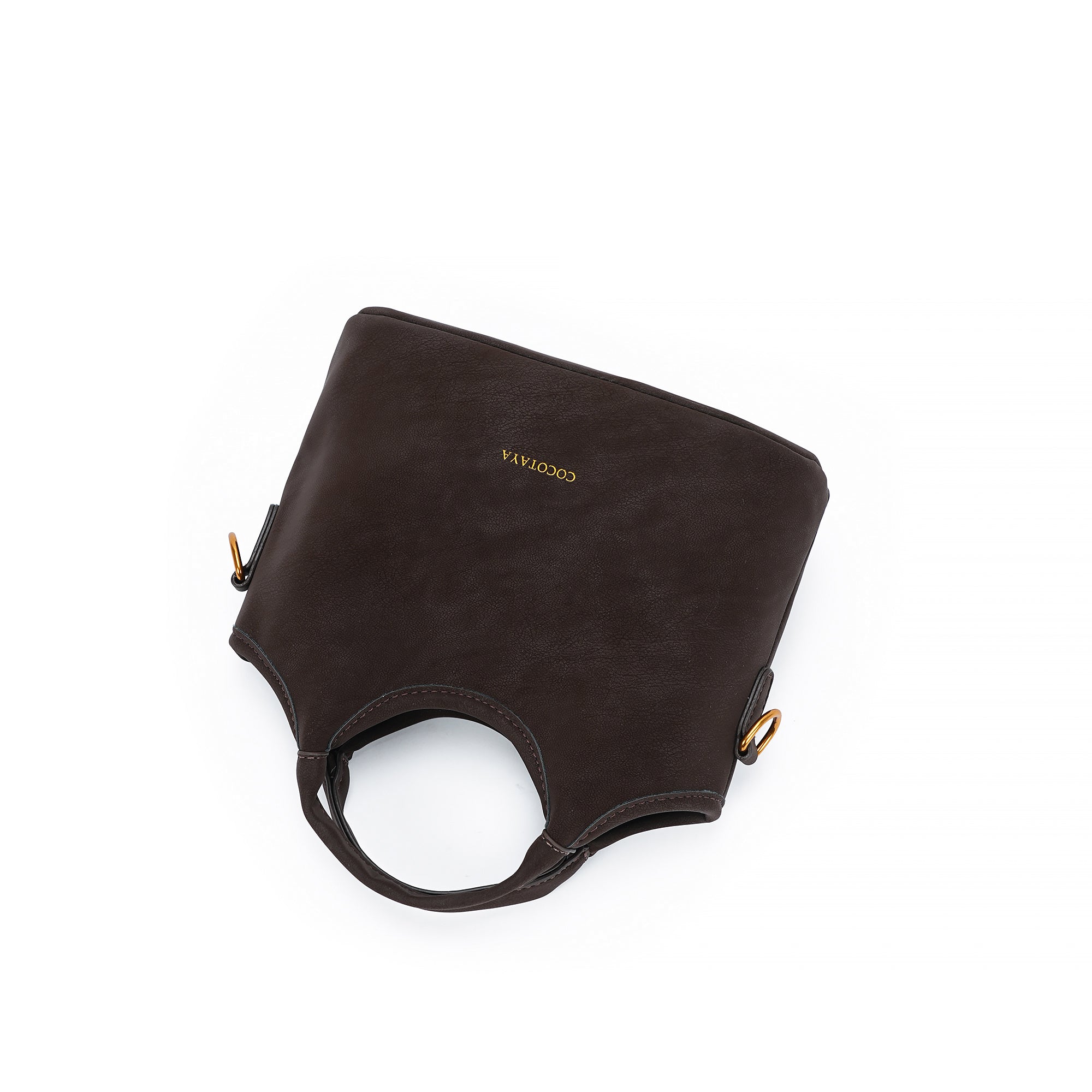 （cocotaya）Hazel Bag  Retro mini bucket bag, crossbody handbag