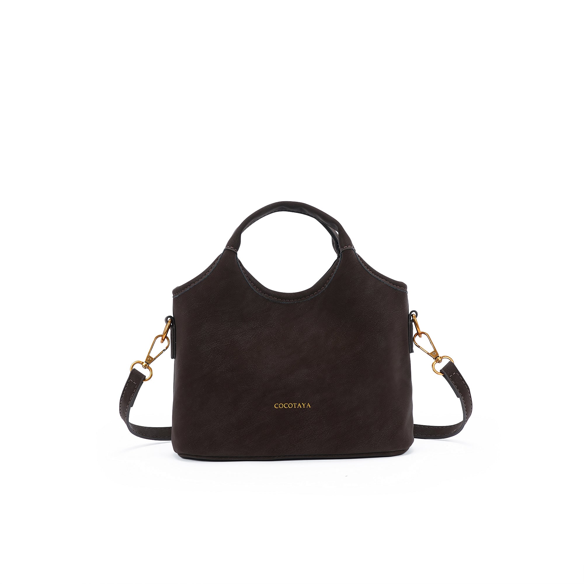 （cocotaya）Hazel Bag  Retro mini bucket bag, crossbody handbag