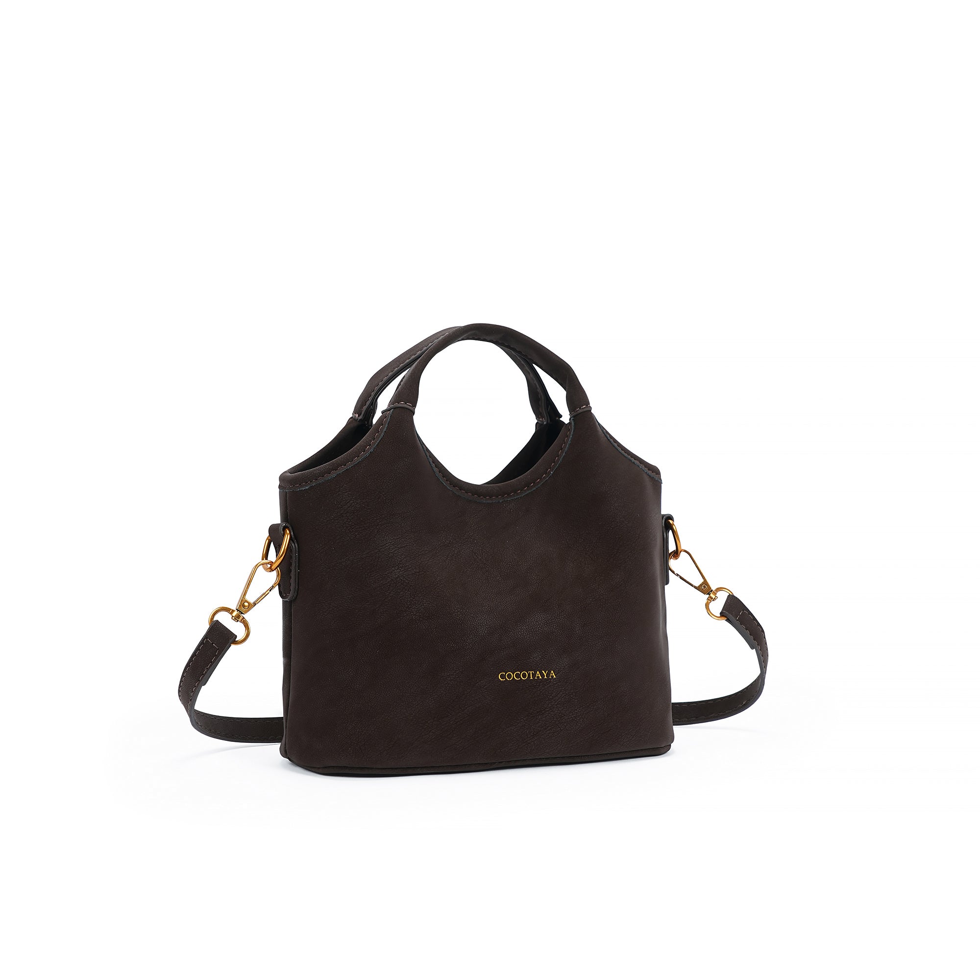（cocotaya）Hazel Bag  Retro mini bucket bag, crossbody handbag