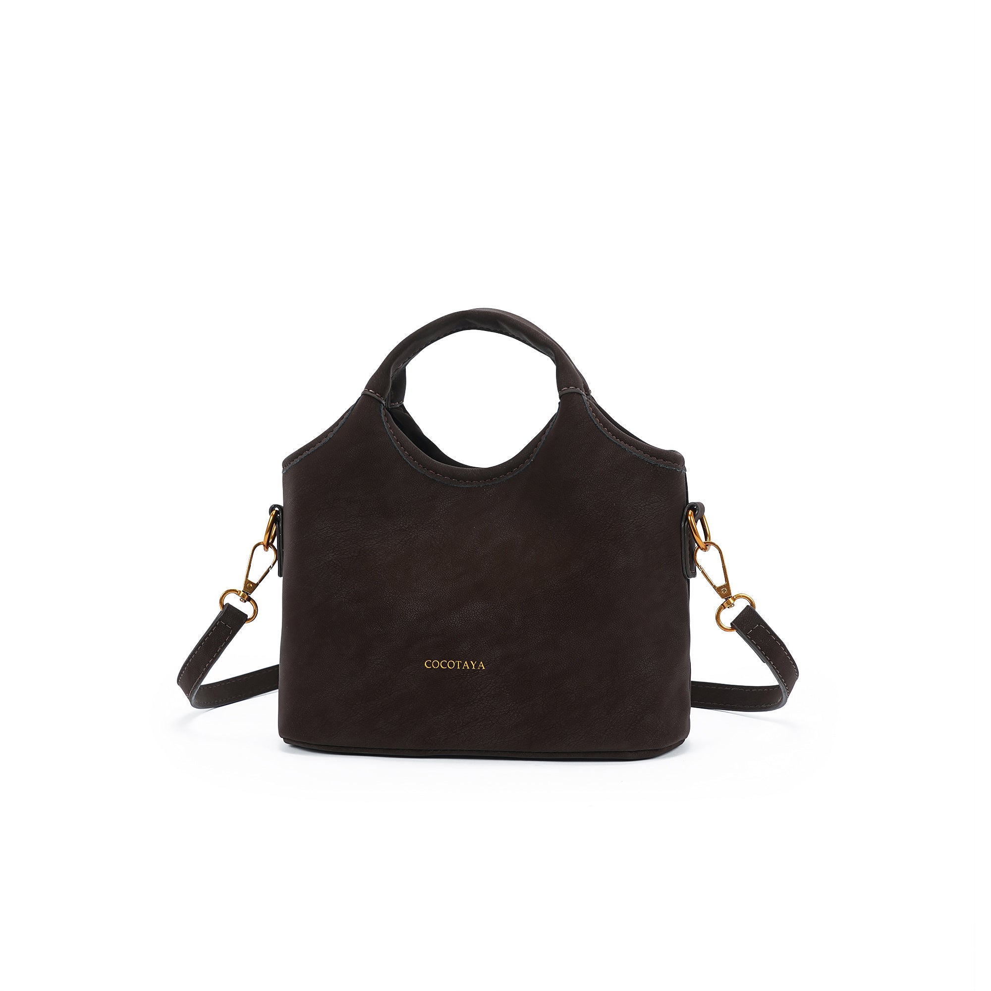 （cocotaya）Hazel Bag  Retro mini bucket bag, crossbody handbag