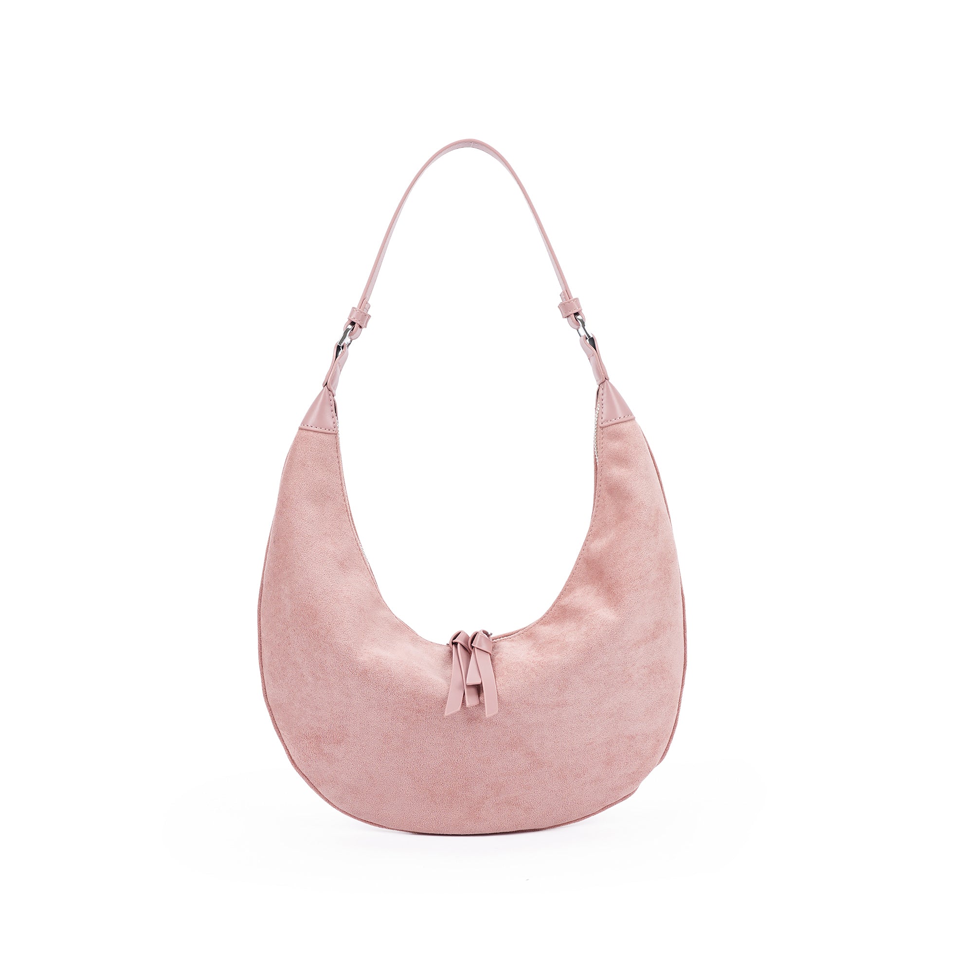 （cocotaya）Lune Bag  Women's casual retro crescent-shaped shoulder bag, soft shoulder bag
