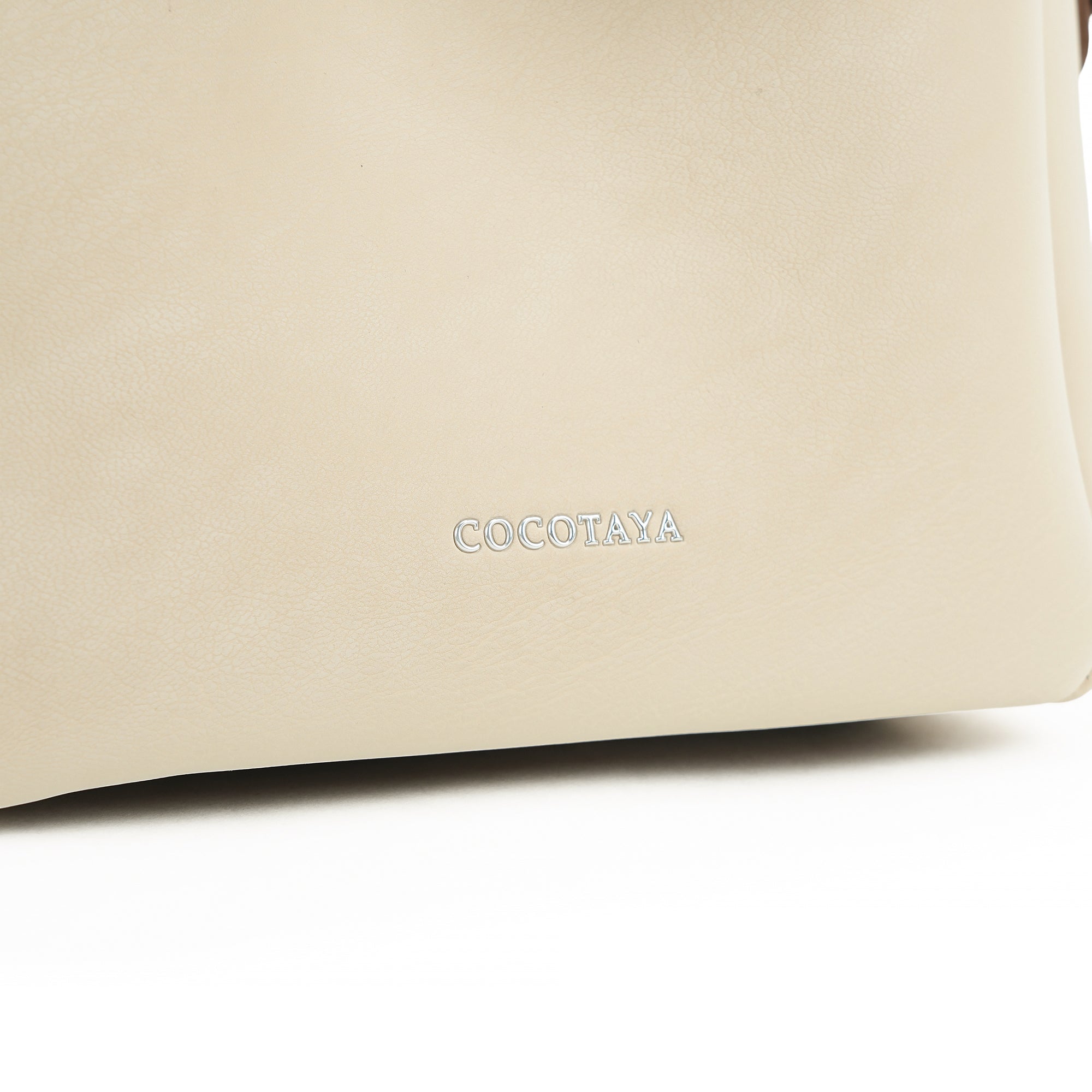 （cocotaya） Elegant Soft Leather Mini Tote Handbag  Detachable Adjustable Crossbody Strap Women Daily