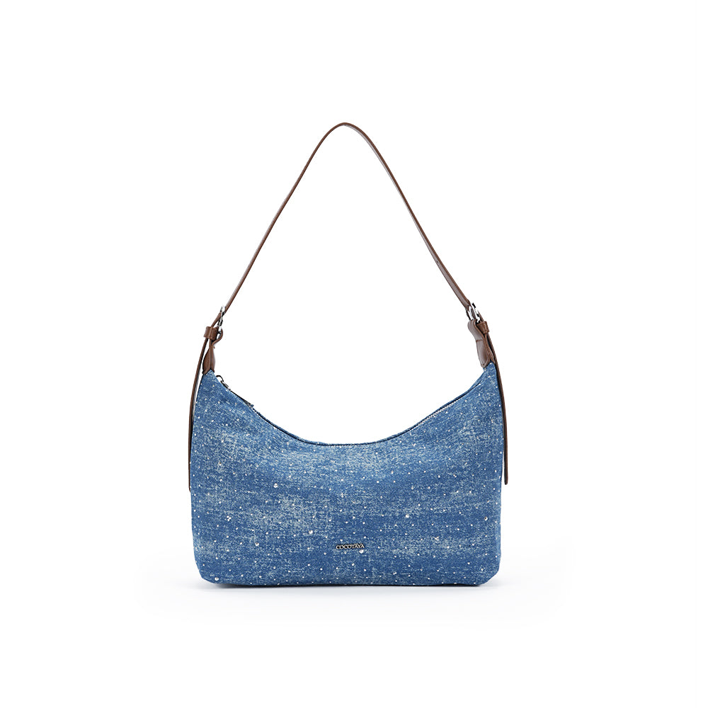 Fashion leopard print retro underarm bag commuter shoulder messenger bag