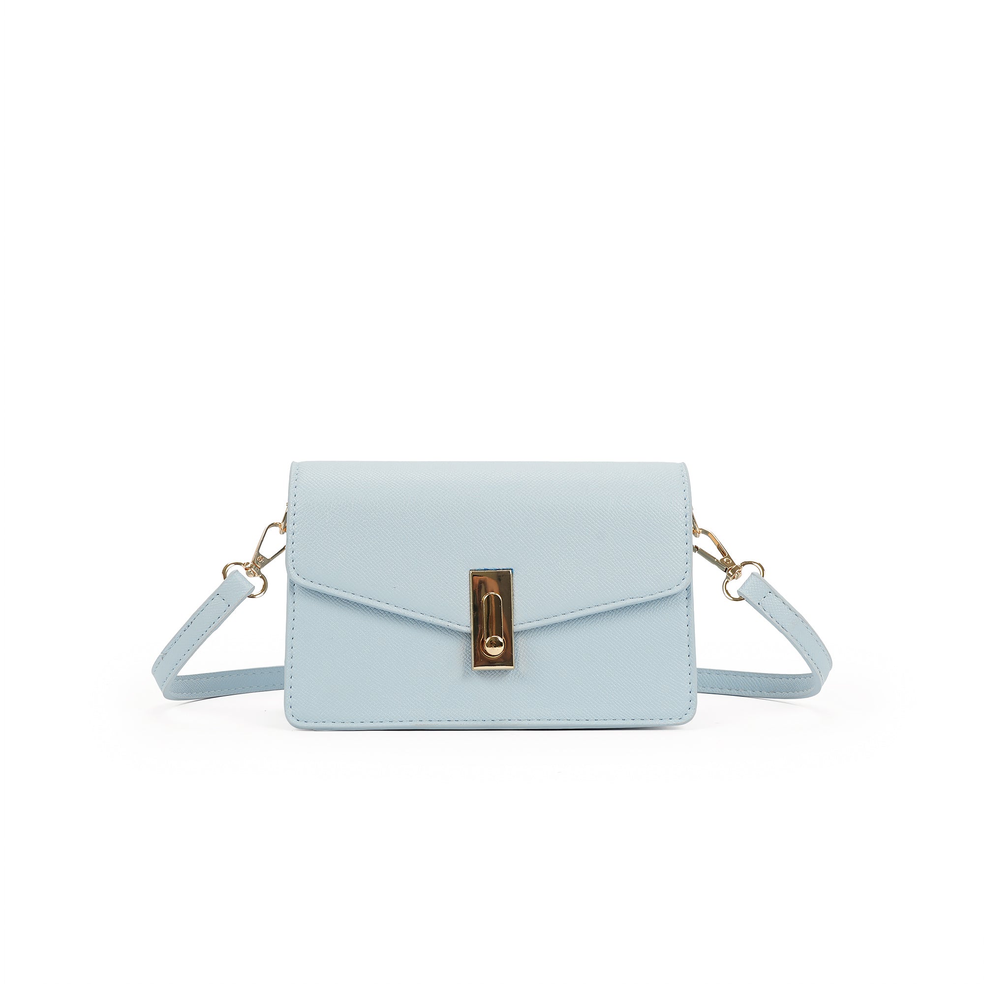（cocotaya）Nova Bag Envelope-style minimalist flap PU leather crossbody bag