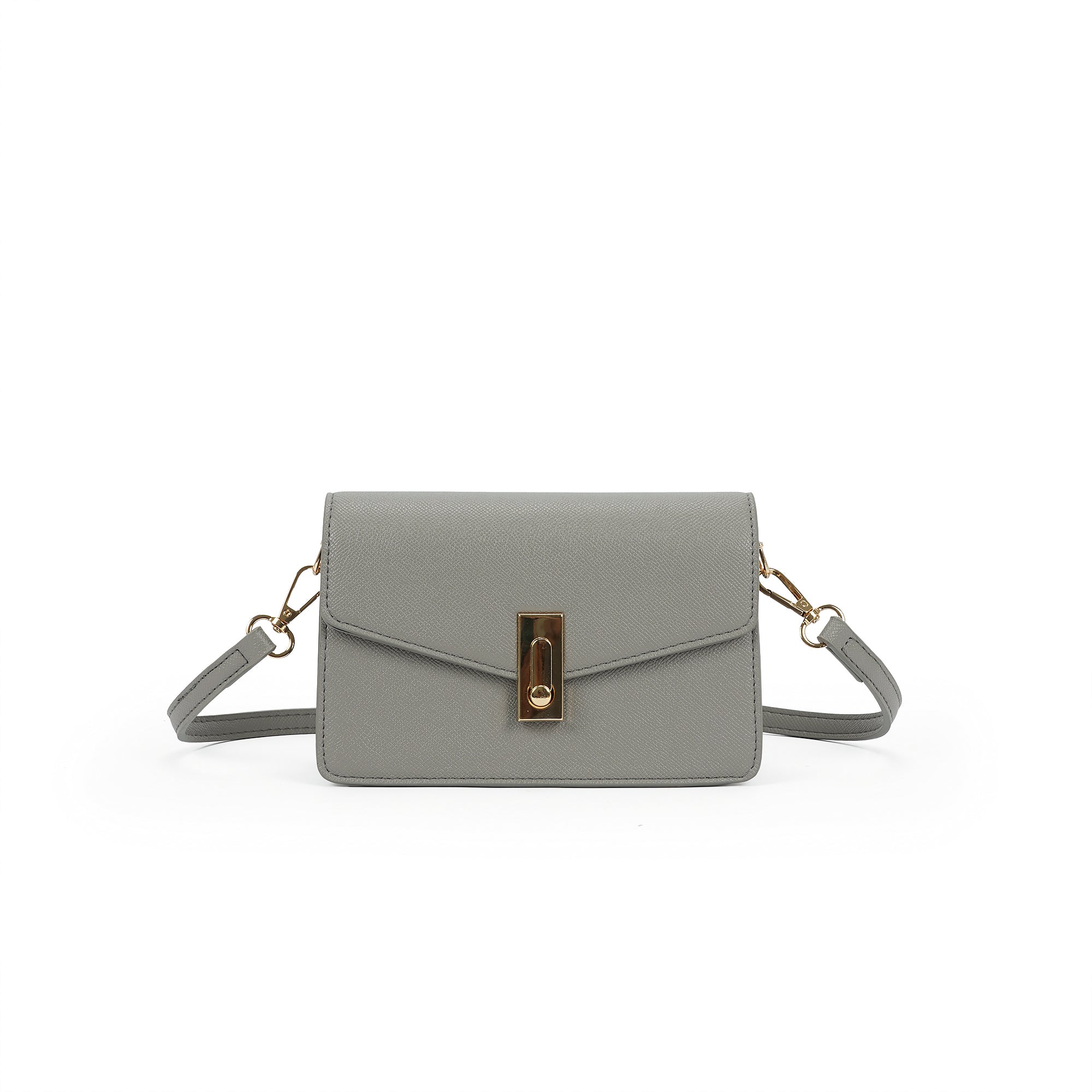 （cocotaya）Nova Bag Envelope-style minimalist flap PU leather crossbody bag