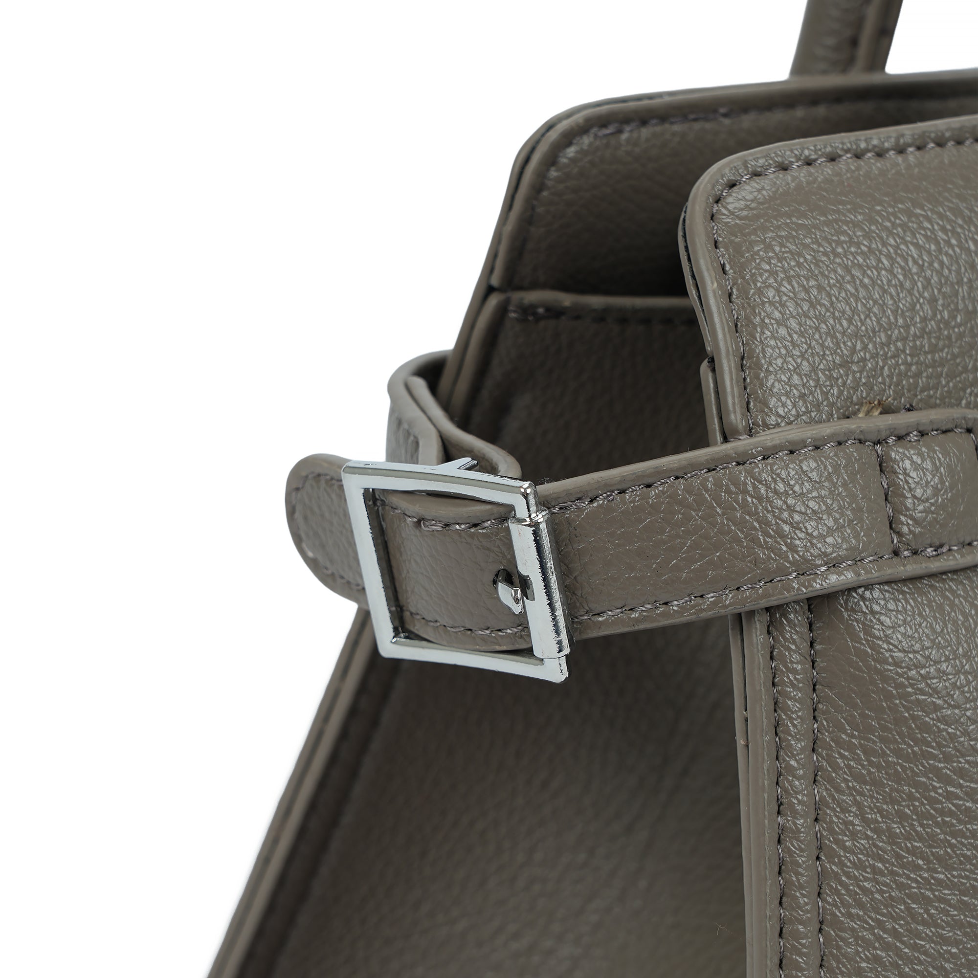 （cocotaya）Mara Bag Minimalist Metal Accent Work Tote Bag, Crossbody & Top Handle Purse