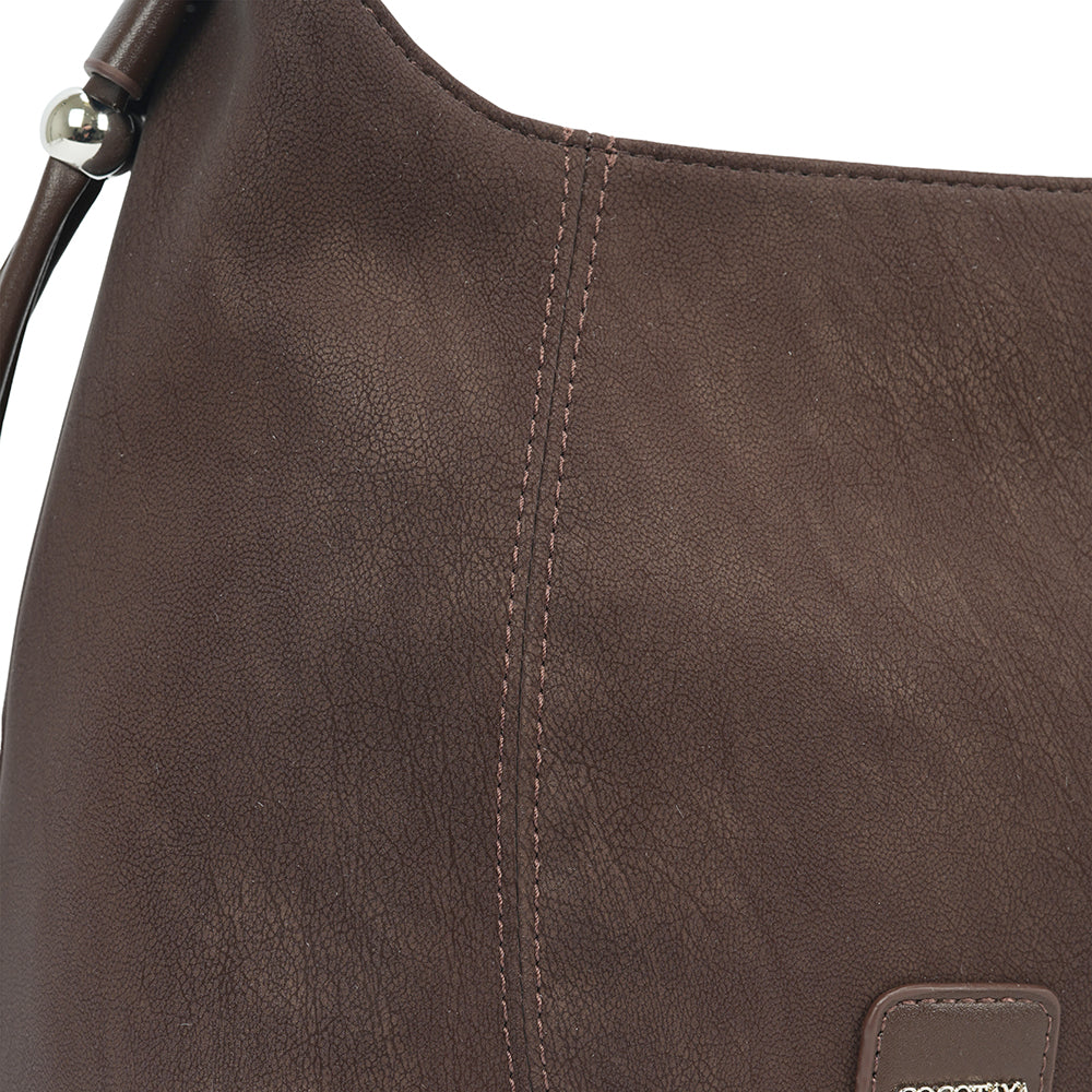 (COCOTAYA)Pumpkin Bag  Retro PU Shoulder Bag  Exquisite Crossbody Bag
