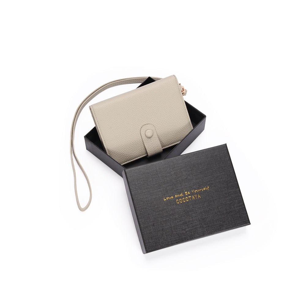 (COCOTAYA）Multifunctional simple coin purse wristband hand wallet clip