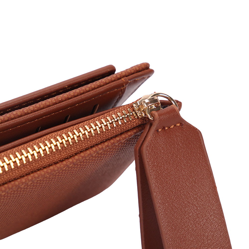 (COCOTAYA)Large Capacity Simple Coin Purse Wristlet Handheld Wallet Clip