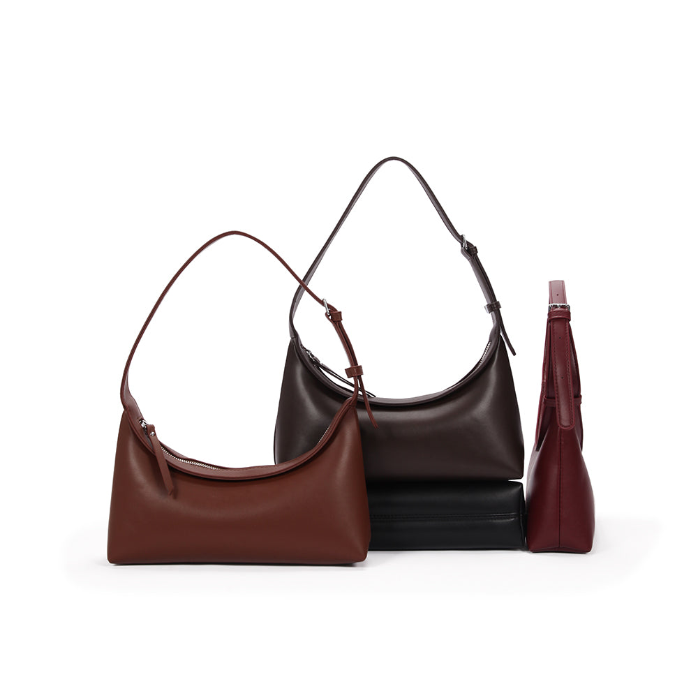 (COCTAYA) Casual commuter shoulder bag Retro fashion simple underarm bag
