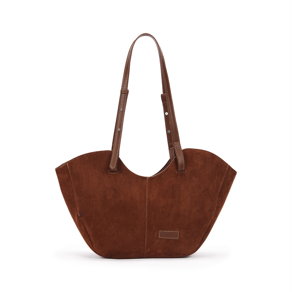 (COCOTAYA) French style fashion tote bag, casual and versatile large capacity shoulder bag