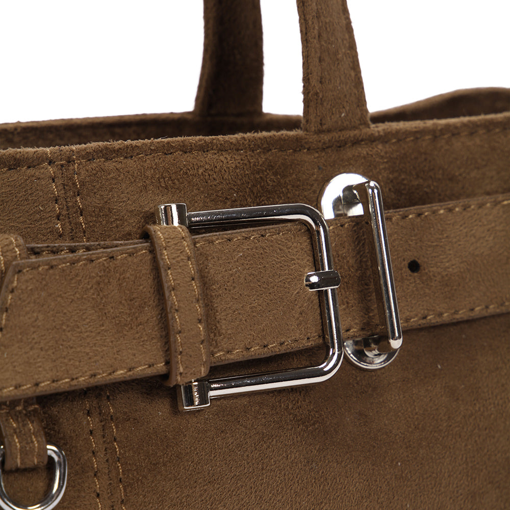 (COCOTAYA) Fashion large-capacity handbag underarm bag suede material trendy all-match tote bag