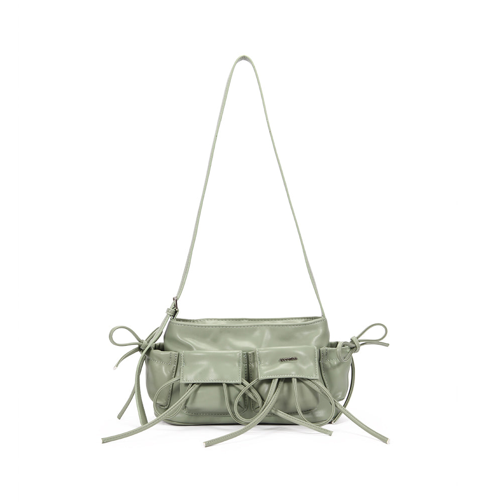 【COCOTAYA】PU leather fashionable commuter shoulder bag versatile women's bag